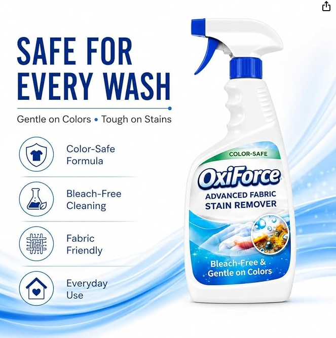 OxiForce Advanced Fabric Stain Remover Spray | π₯ BUY 1 GET 2 FREE @ JUST βΉ599! π₯