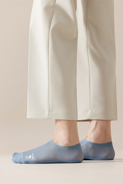Summer Cool Comfort Socks: Breathable Mesh, Non-Slip Grip