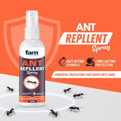 🐜🚫 FamTheory Ant Repellent Spray – 100ML 🌿✨🔥 BUY 1 GET 2 FREE @ JUST ₹599! 🔥