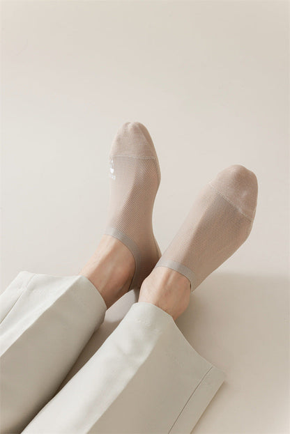 Summer Cool Comfort Socks: Breathable Mesh, Non-Slip Grip