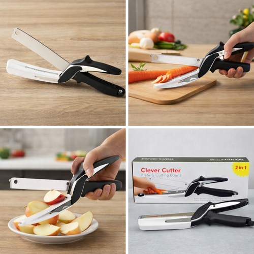 Clever Cutter 2-in-1 kitchen knife