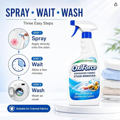 OxiForce Advanced Fabric Stain Remover Spray | 🔥 BUY 1 GET 2 FREE @ JUST ₹599! 🔥