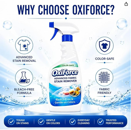 OxiForce Advanced Fabric Stain Remover Spray | 🔥 BUY 1 GET 2 FREE @ JUST ₹599! 🔥