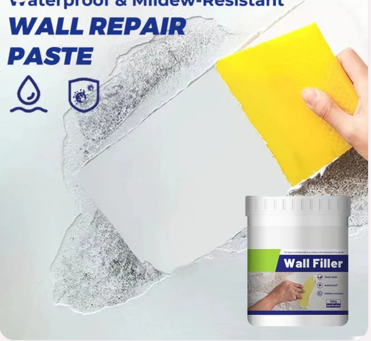 Waterproof & Mildew-Resistant Wall Repair Paste (Pack of 2)