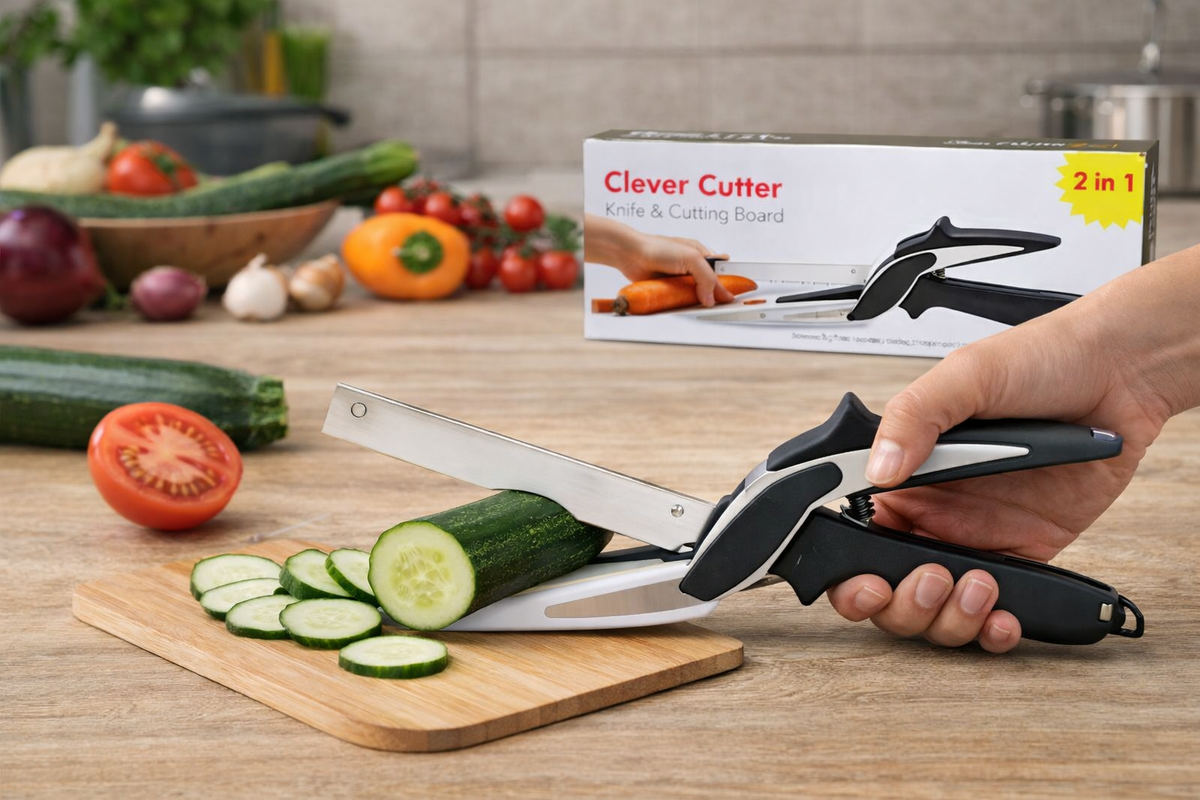 Clever Cutter 2-in-1 kitchen knife