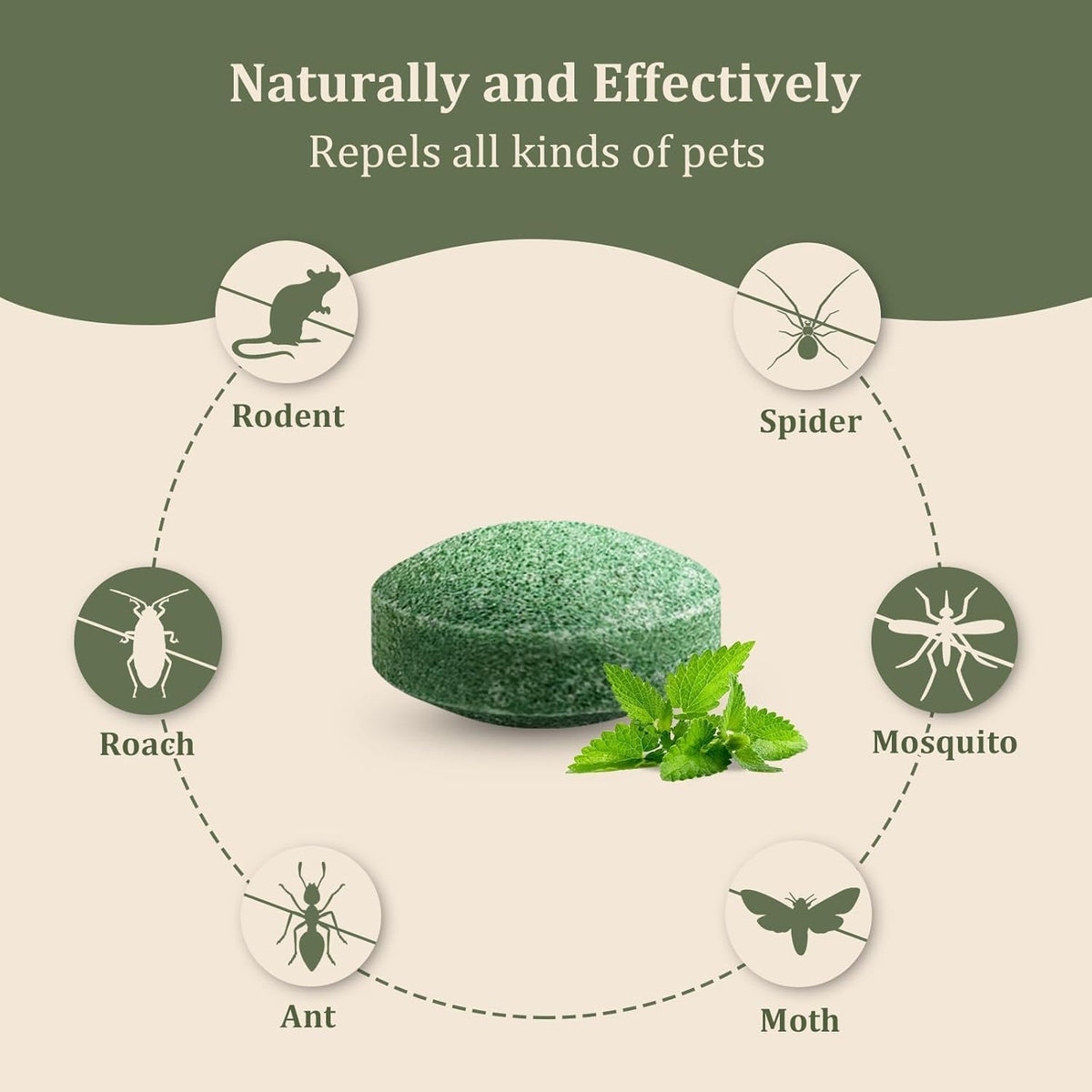 Pesto-Guard™ : Rat & Insect Repellent Pellets |🔥 25 pecs Par Pack🔥