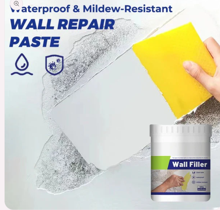 Waterproof & Mildew-Resistant Wall Repair Paste (Pack of 2)