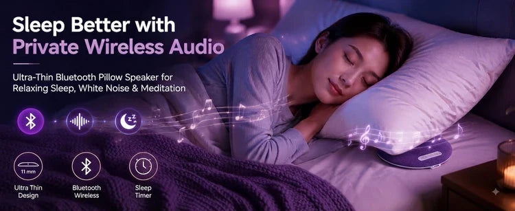 Bluetooth Portable Pillow Speaker