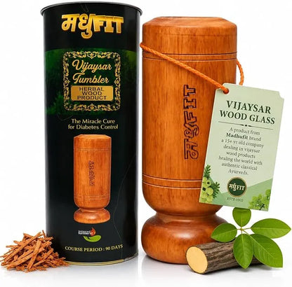 Herbal Wooden Tumbler