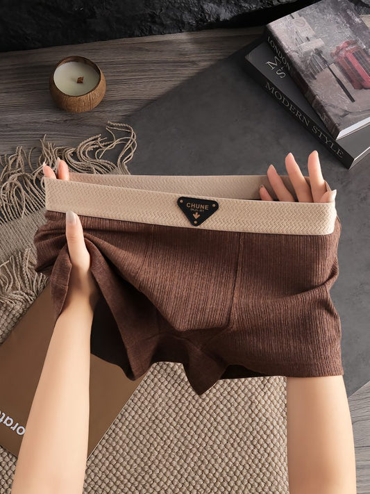 Linen Dusk Ribbed Boxer Briefs