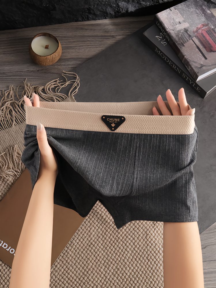 Linen Dusk Ribbed Boxer Briefs