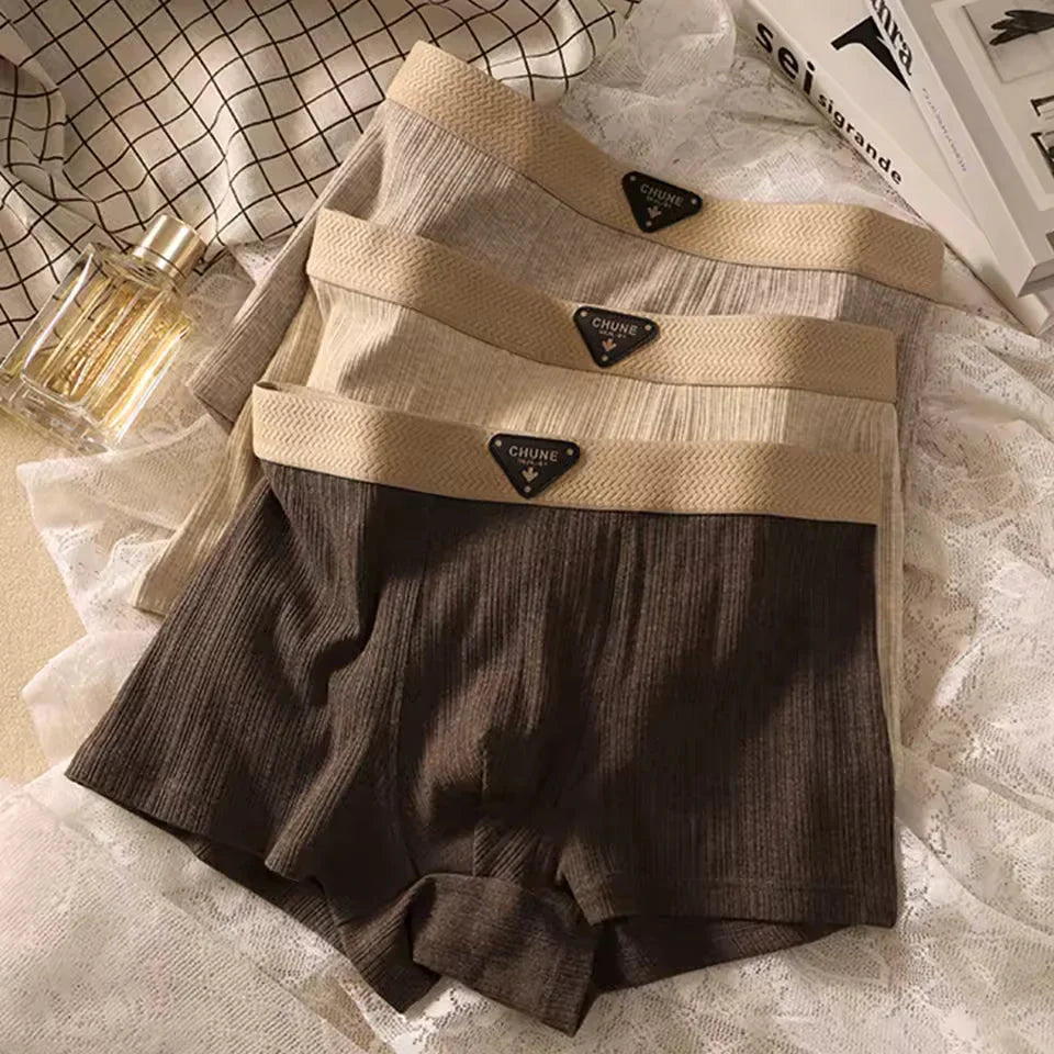 Linen Dusk Ribbed Boxer Briefs