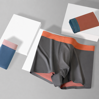 Men's 3-Pack AeroFlex Contrast Trunks