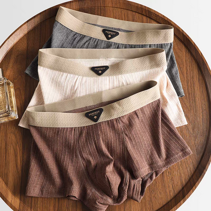 Linen Dusk Ribbed Boxer Briefs