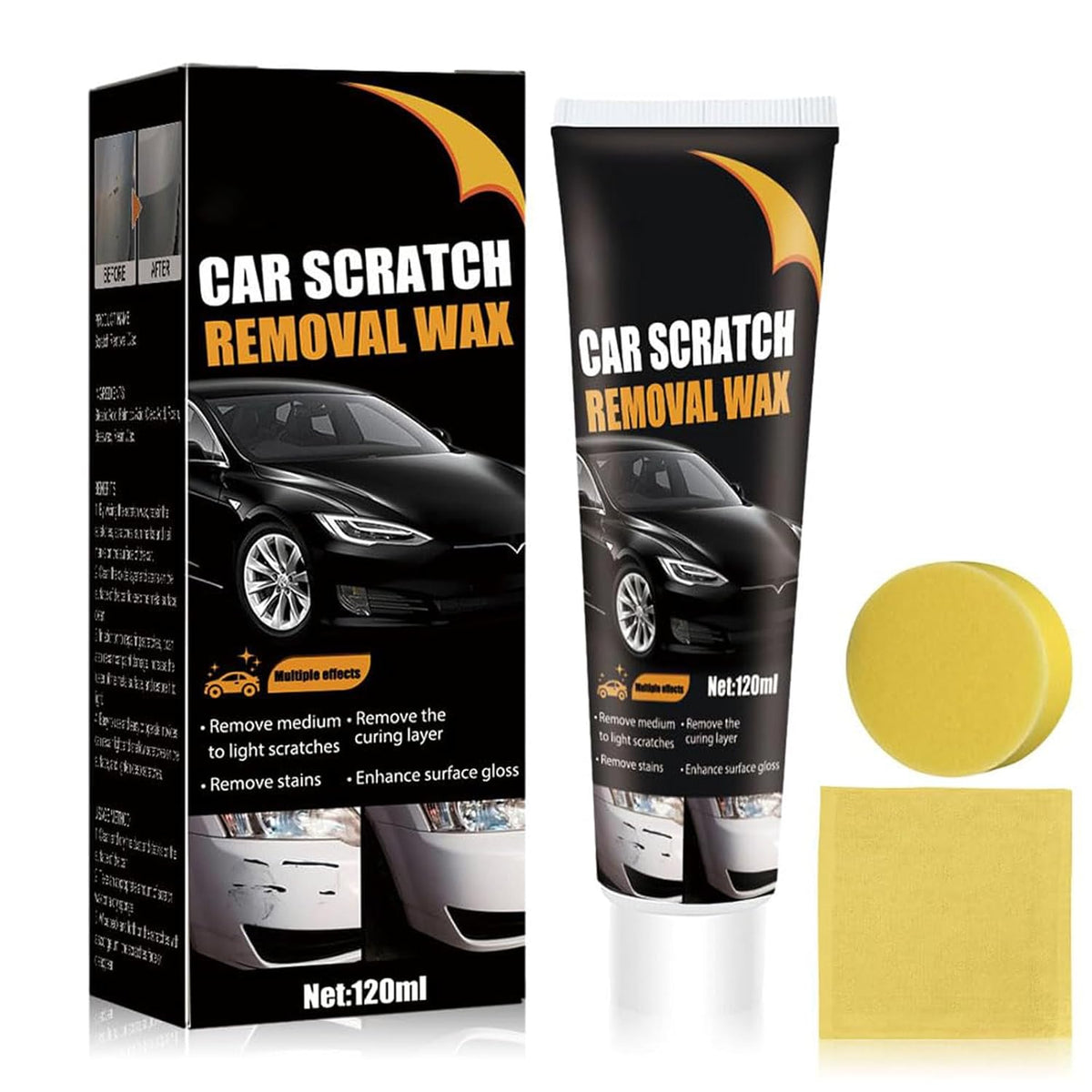(🎁 Buy 1, Get 1 FREE) Car Scratch Repair Paste, Professional Car Scratch Repair