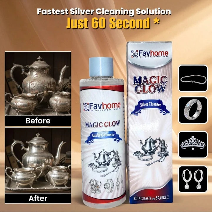 Magic Glow Silver Cleanser (Buy 1 Get 1 FREE ) Festive Sale🔥