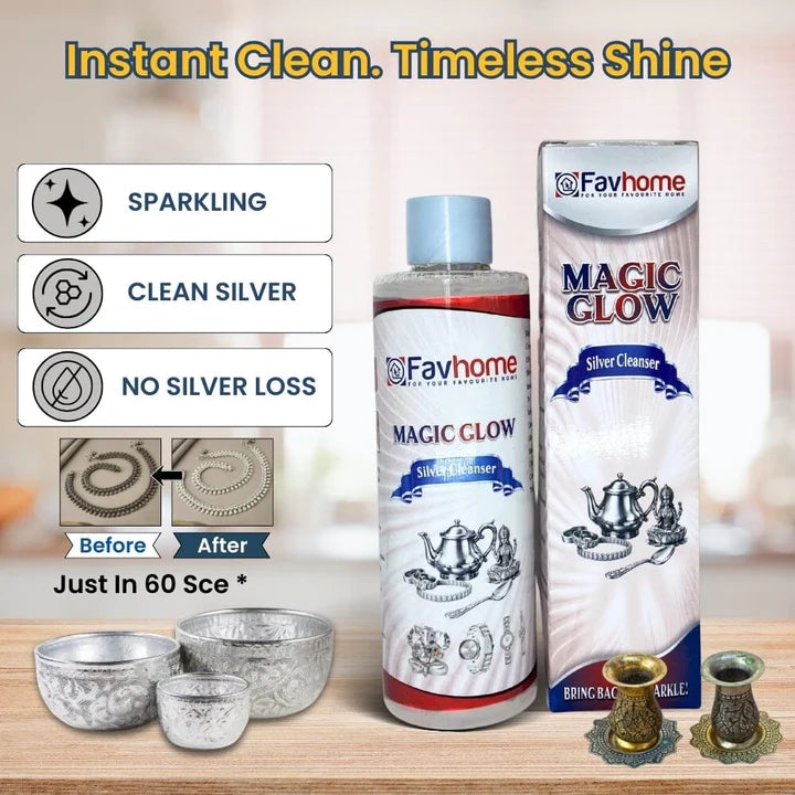 Magic Glow Silver Cleanser (Buy 1 Get 1 FREE ) Festive Sale🔥